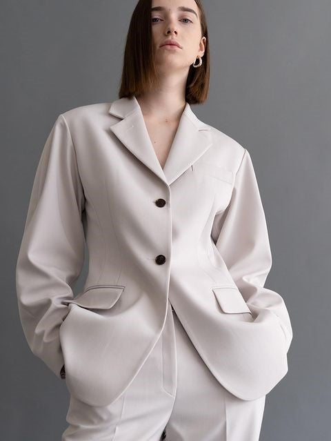 Look Fly Two Button Single Blazer - K-FASHION