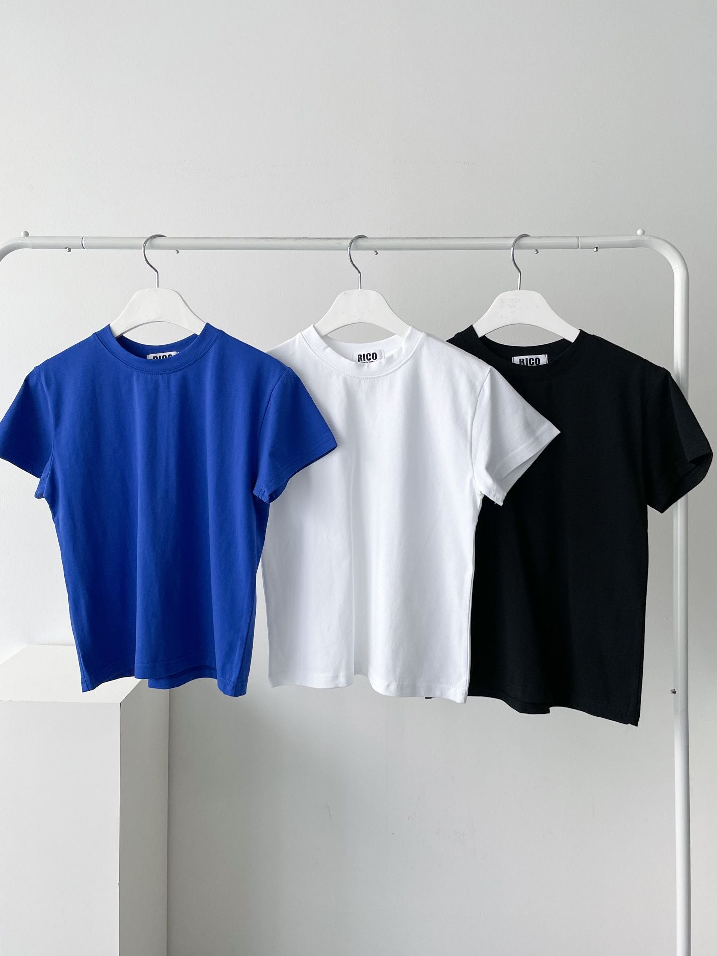 Cotton Span Slim Tee - K-FASHION